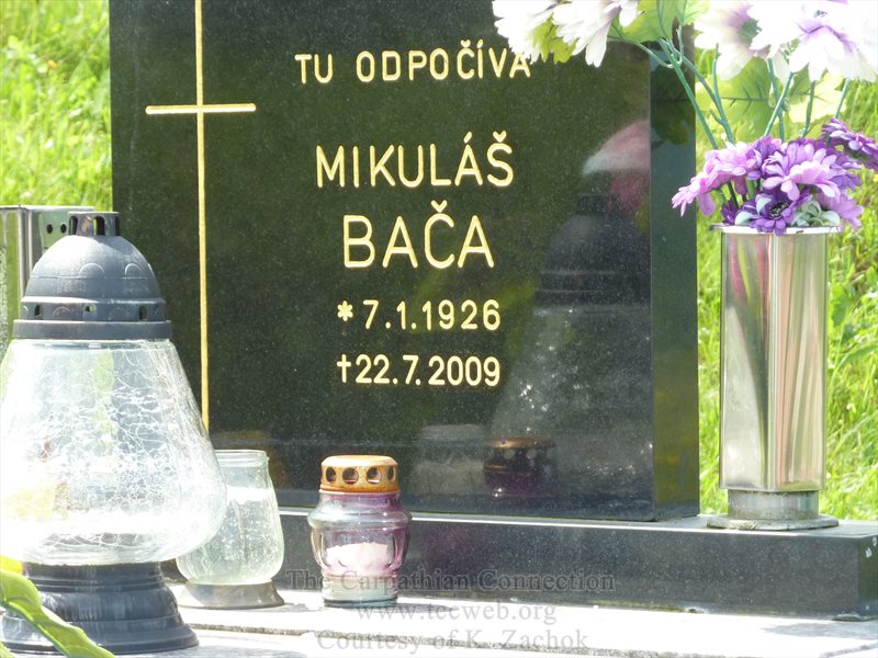 Mikulas Baca 1926-2009